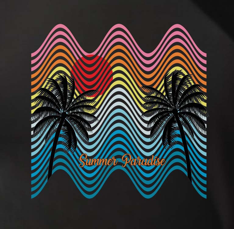 Palm Tree Waves