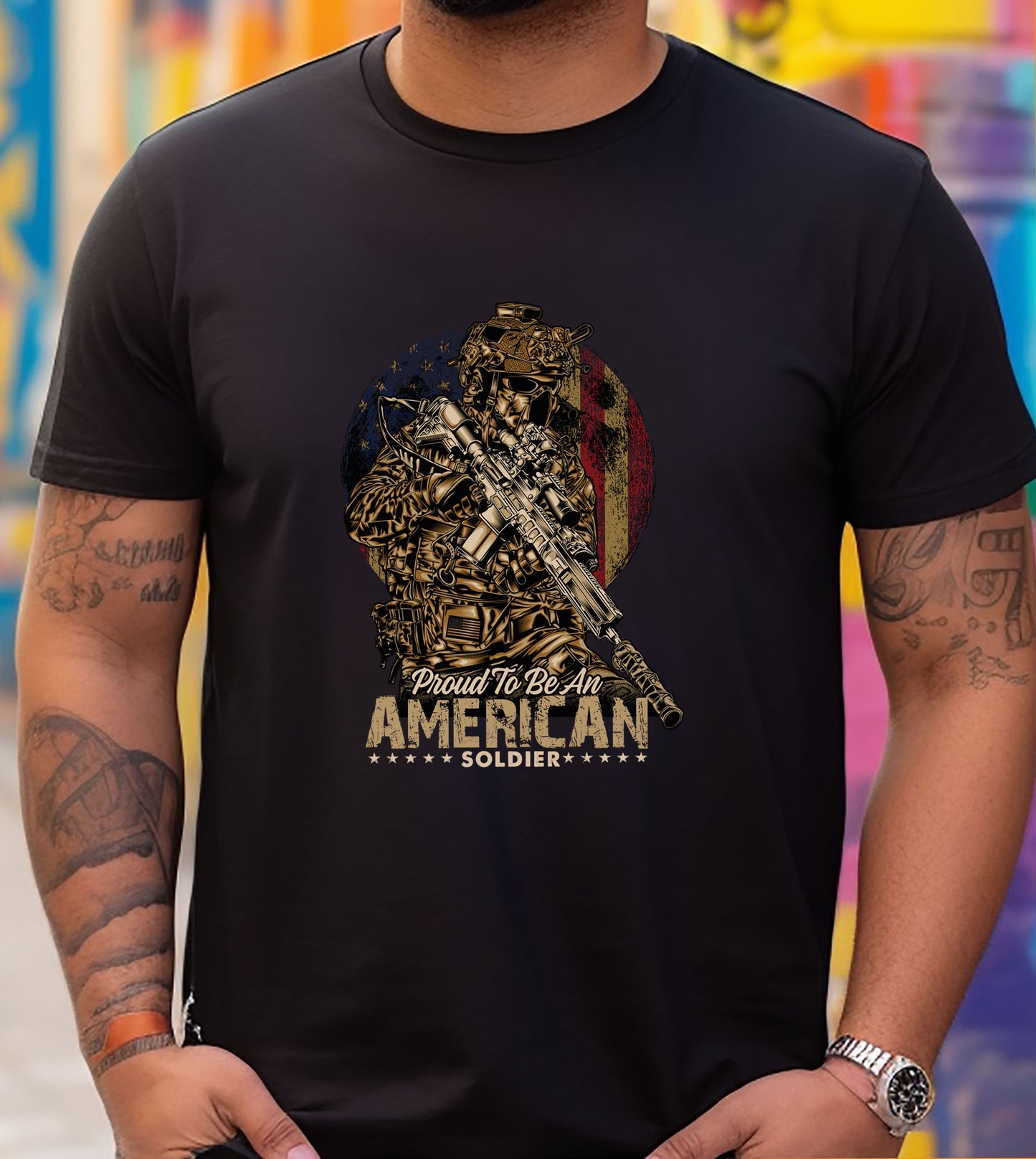 Proud To Be An American Soldier