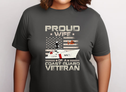 Proud Wife Of A Coast Guard Veteran 1