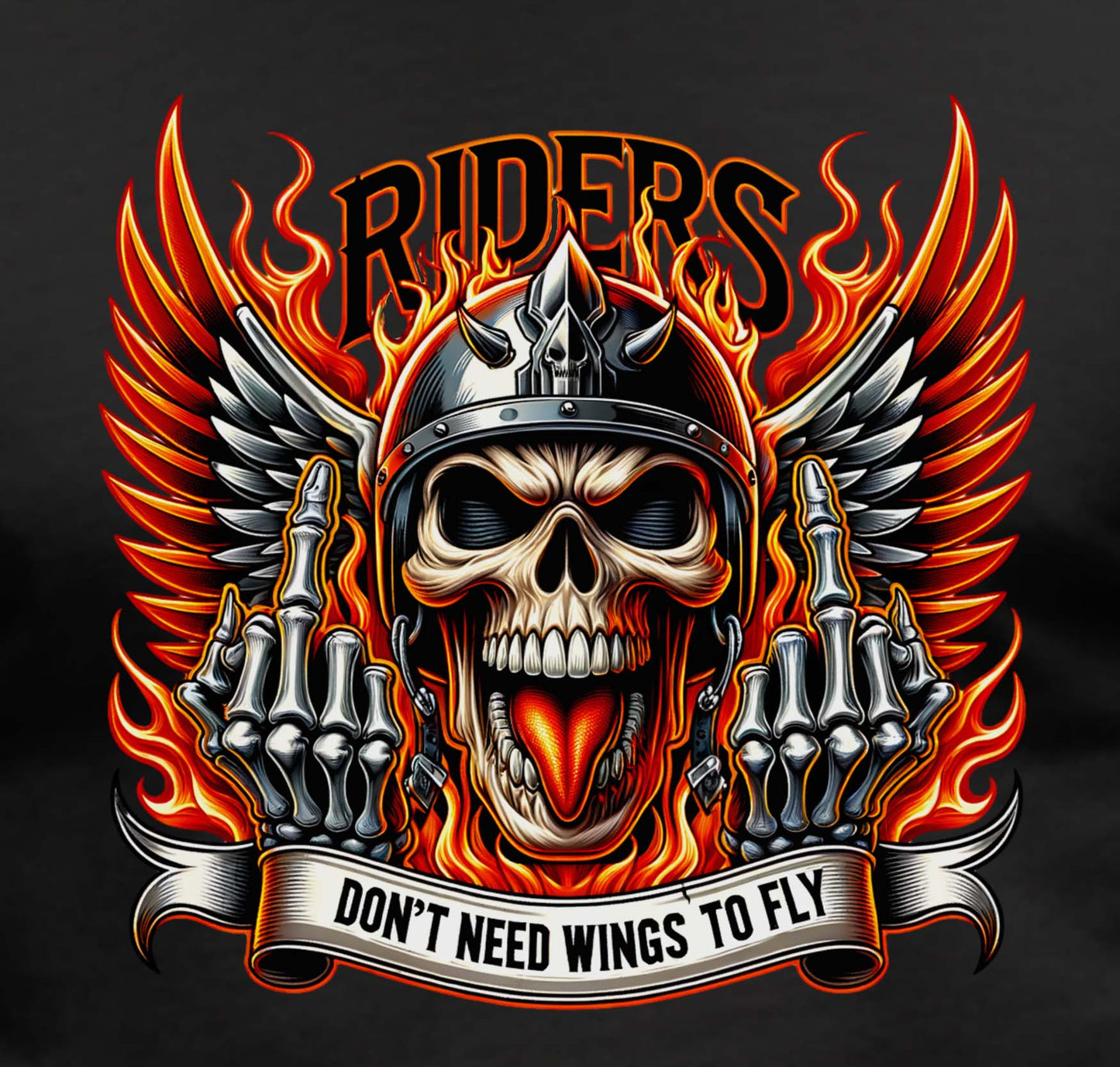 Riders Don't Need Wings To Fly