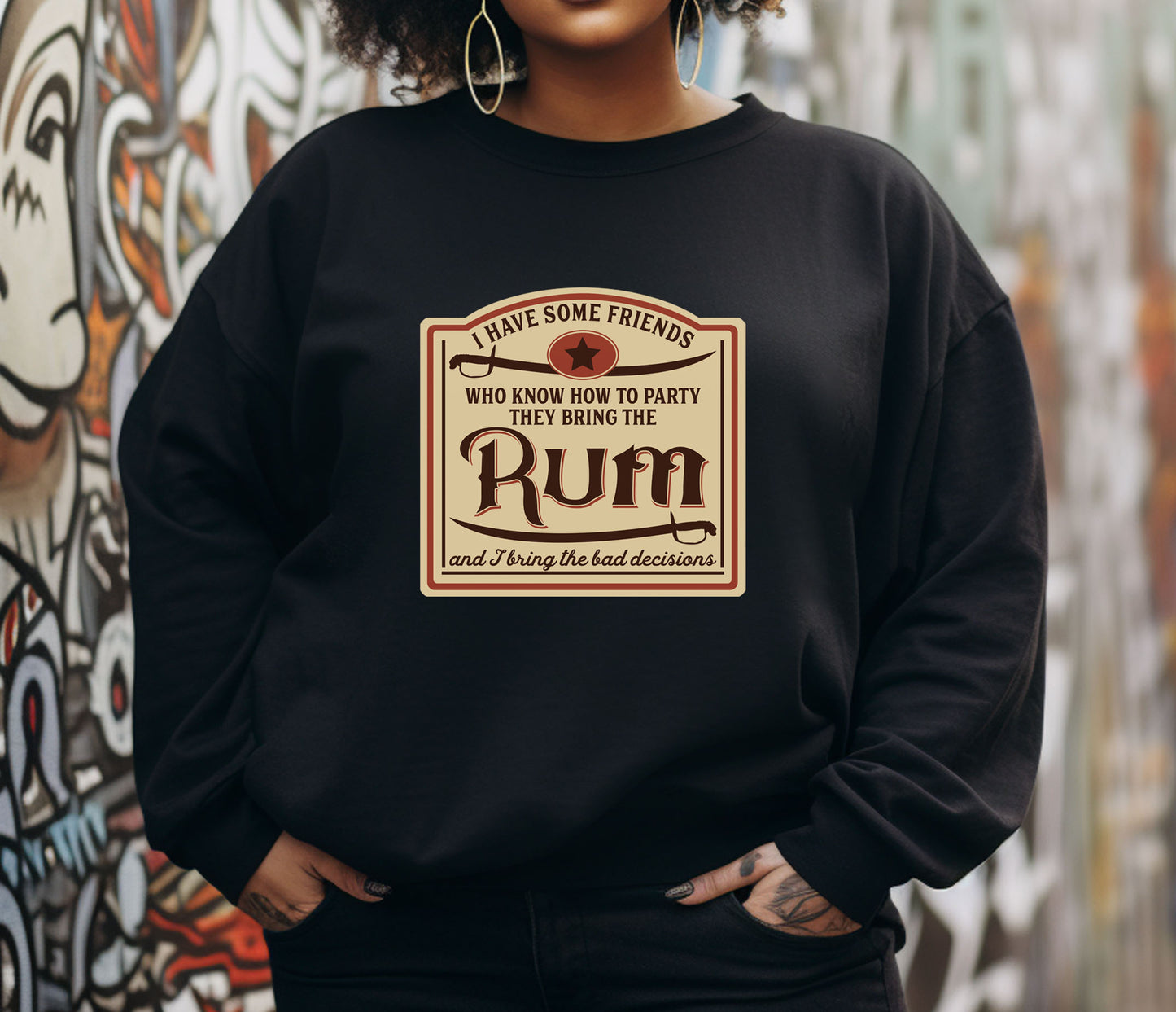 Rum Label Bad Decisions