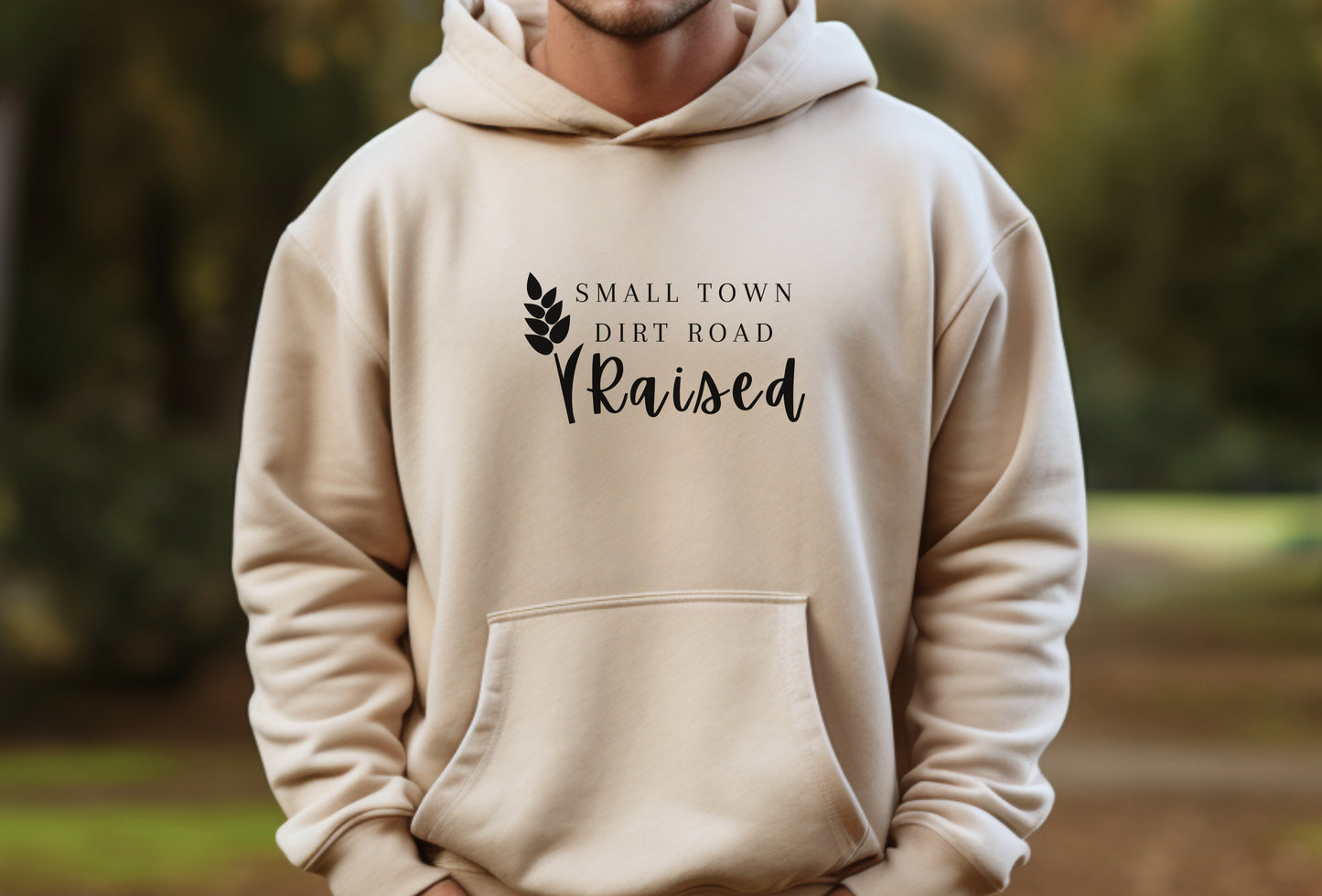 Small Town Dirt Road Raised