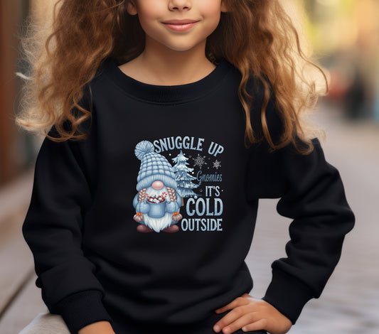 Snuggle Up Gnomies, It's Cold Outside