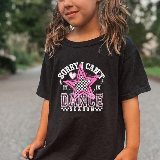 Sorry, I Can't.  It Is Dance Season.