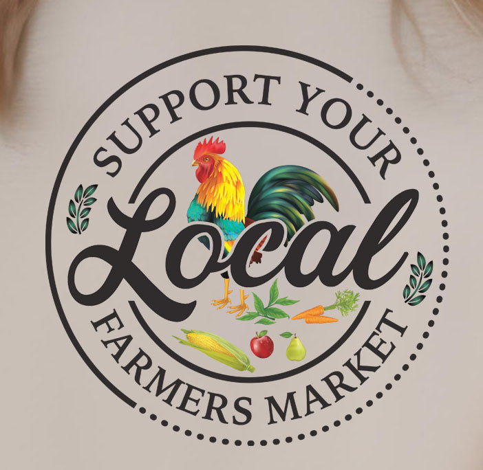 Support Your Local Farmer's Market Chicken