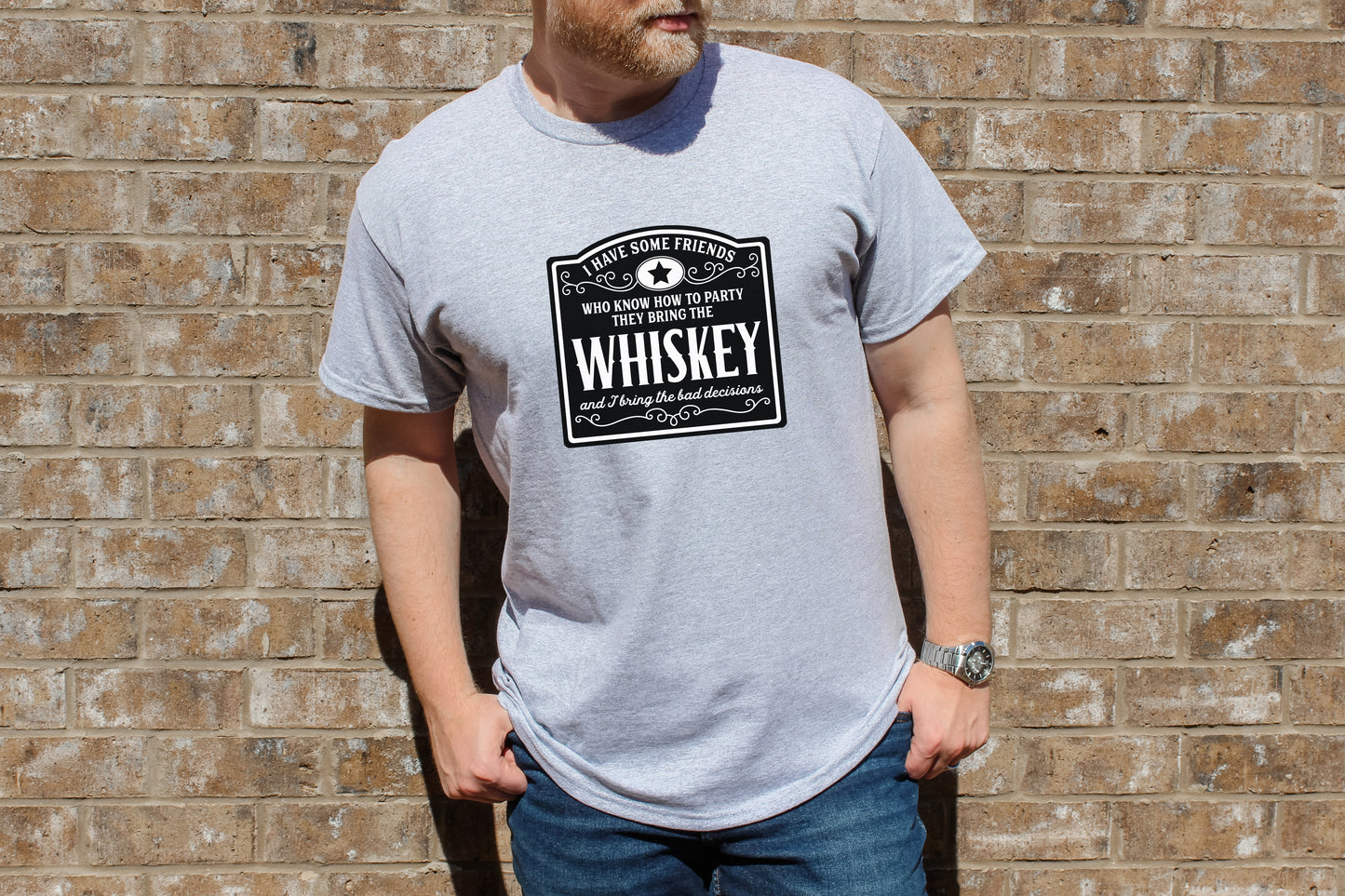 Whiskey Label Bad Decisions