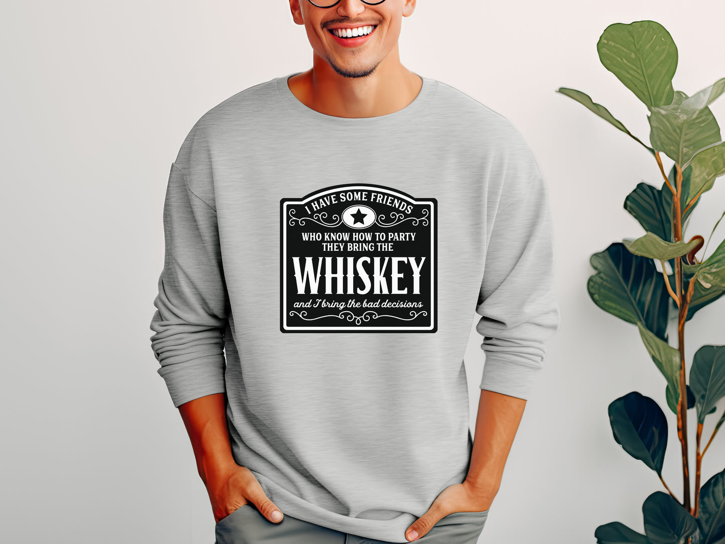 Whiskey Label Bad Decisions