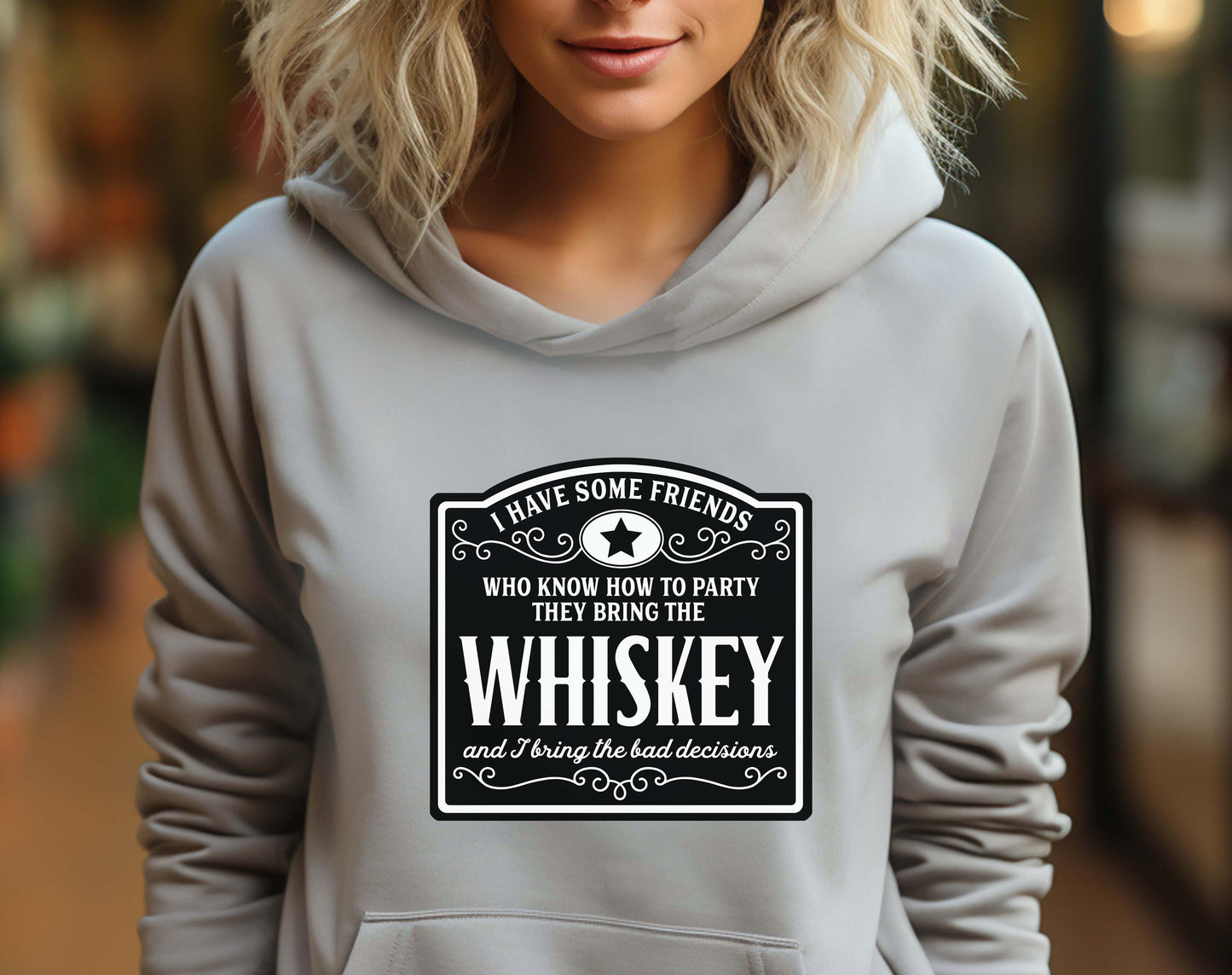 Whiskey Label Bad Decisions